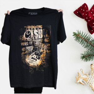 Johnny Cash T-shirt - Winner Heather