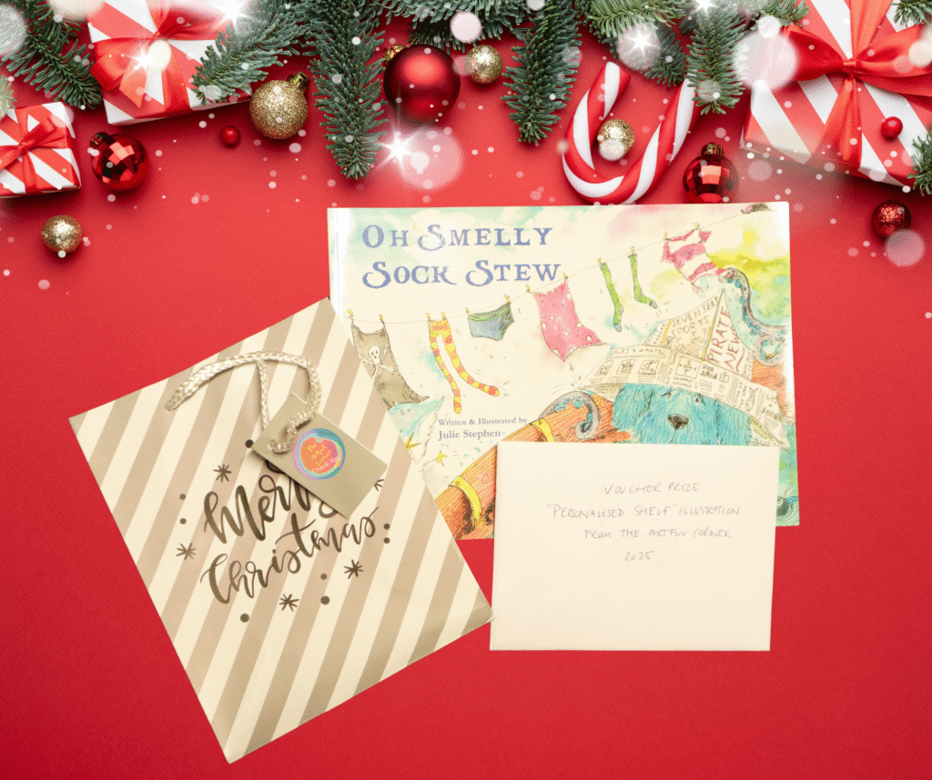 The Artful Corner Voucher & Book - Winner Cheryl